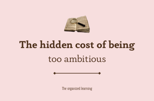 The hidden cost of being too ambitious